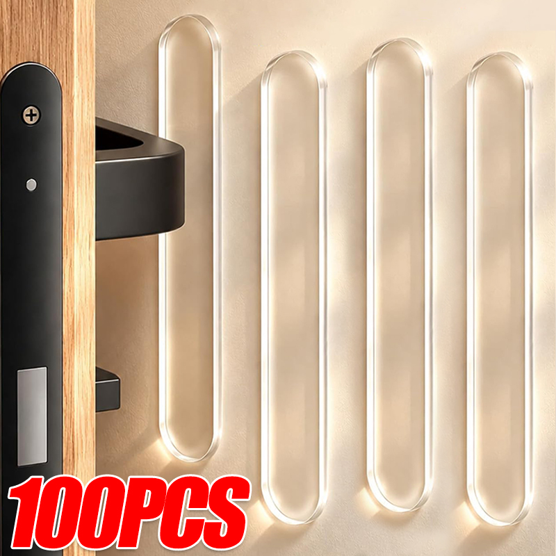 Furniture Hardware Supplies - Siliconen kastbumpers strips zelfklevende anti-botsing deurstop