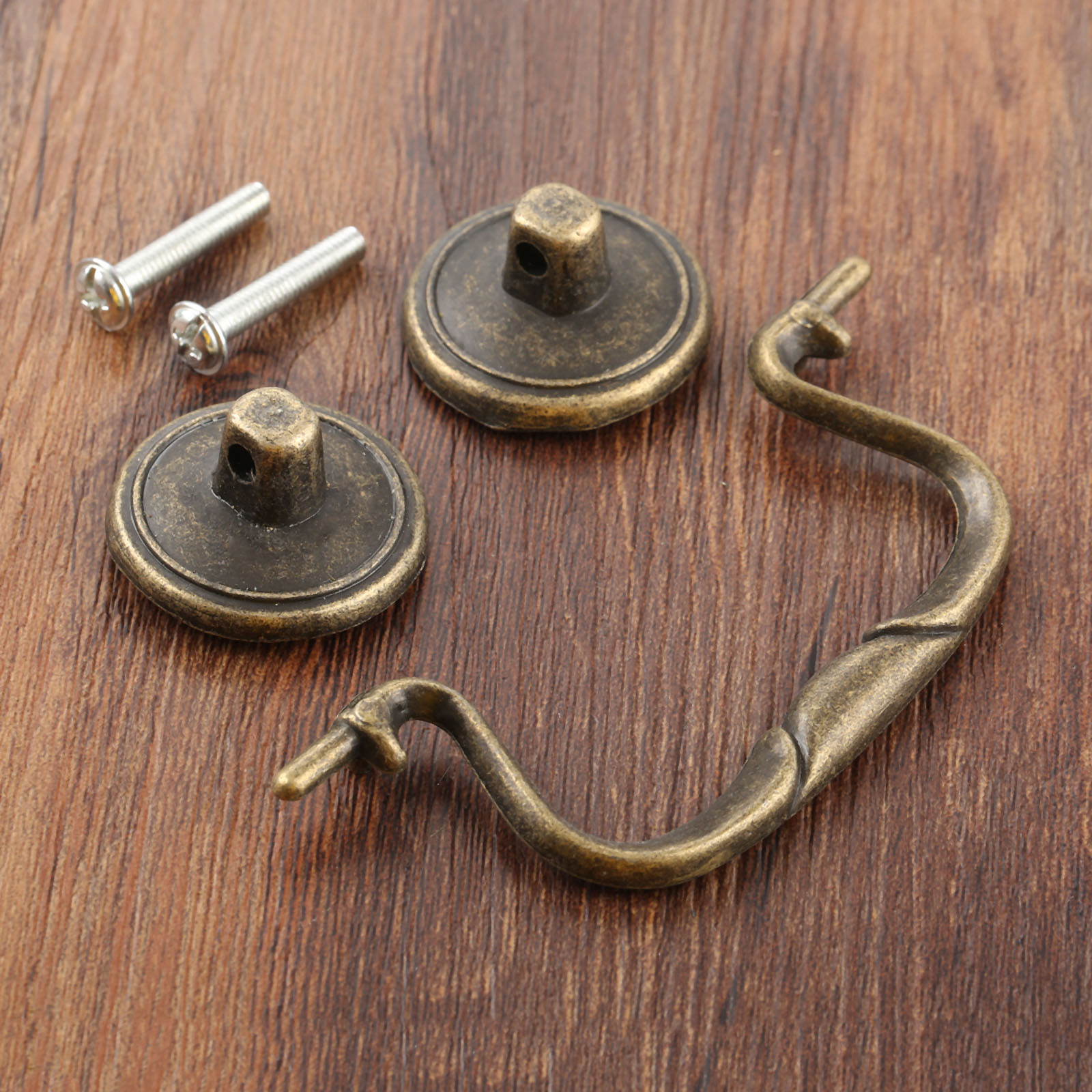 Furniture And Hardware Shop - 1pc Vintage Plastic Pull Haldles Met