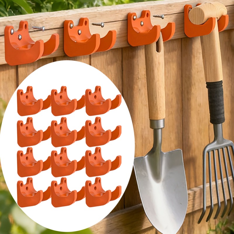 Door Stopper Heavy - 2-10PCS Heavy-Duty Tuingereedschaprek Wandmontage Haak Garage