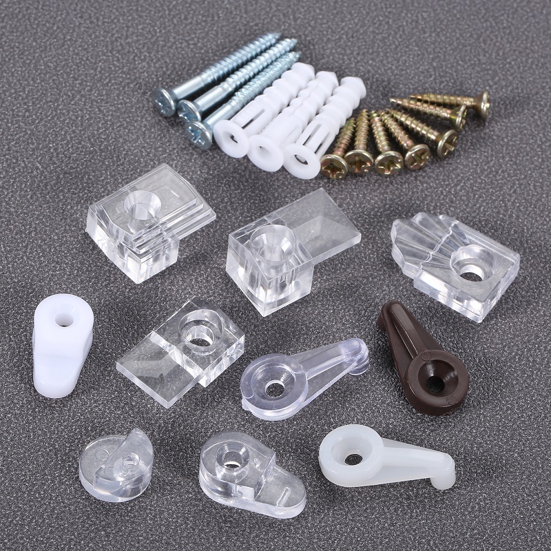 Furniture Hardware Connectors - 10 Stuks Plastic Glas Retainer Clips