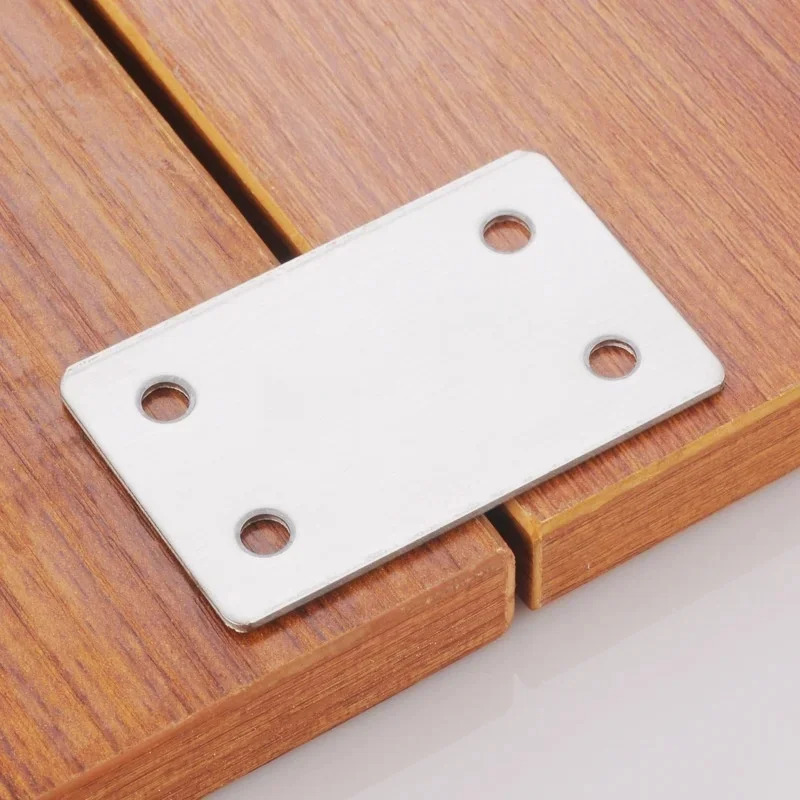 Furniture Hardware Connectors - 10 stuks roestvrijstalen haakse beugel hoekcode