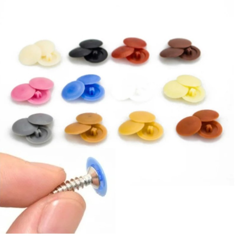 Furniture Hardware Covers - 100 stks/zak Plastic Moeren Bouten Covers