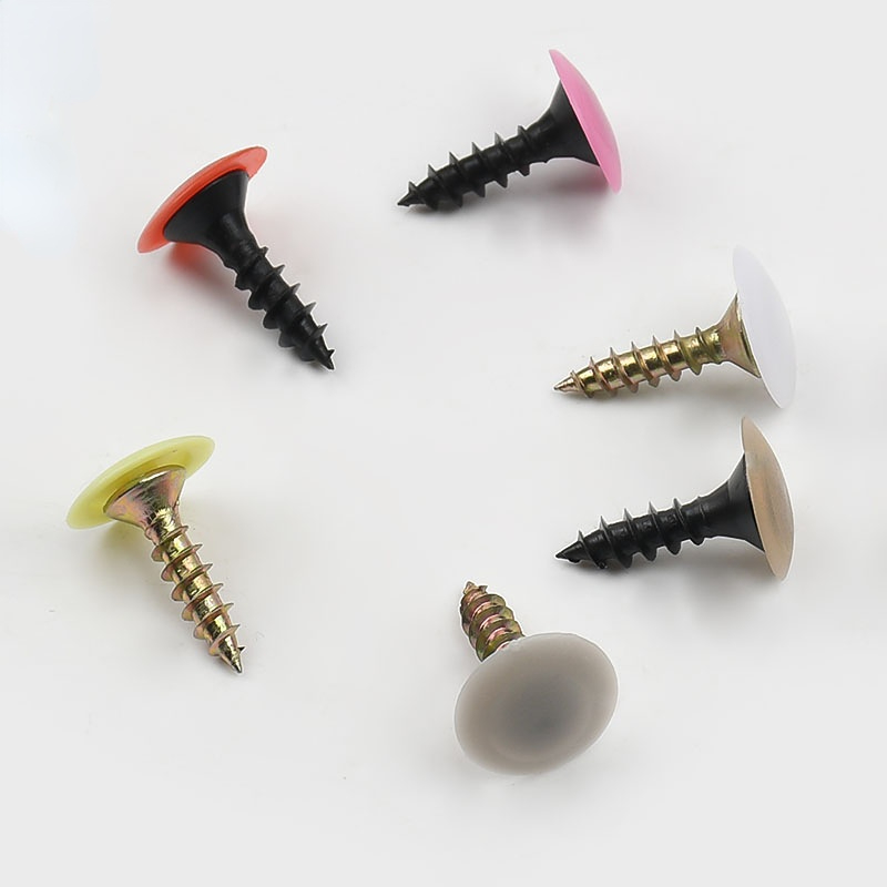Furniture Hardware Covers - 100/500/1000 Stuks Plastic Schroefdop Cover Noten
