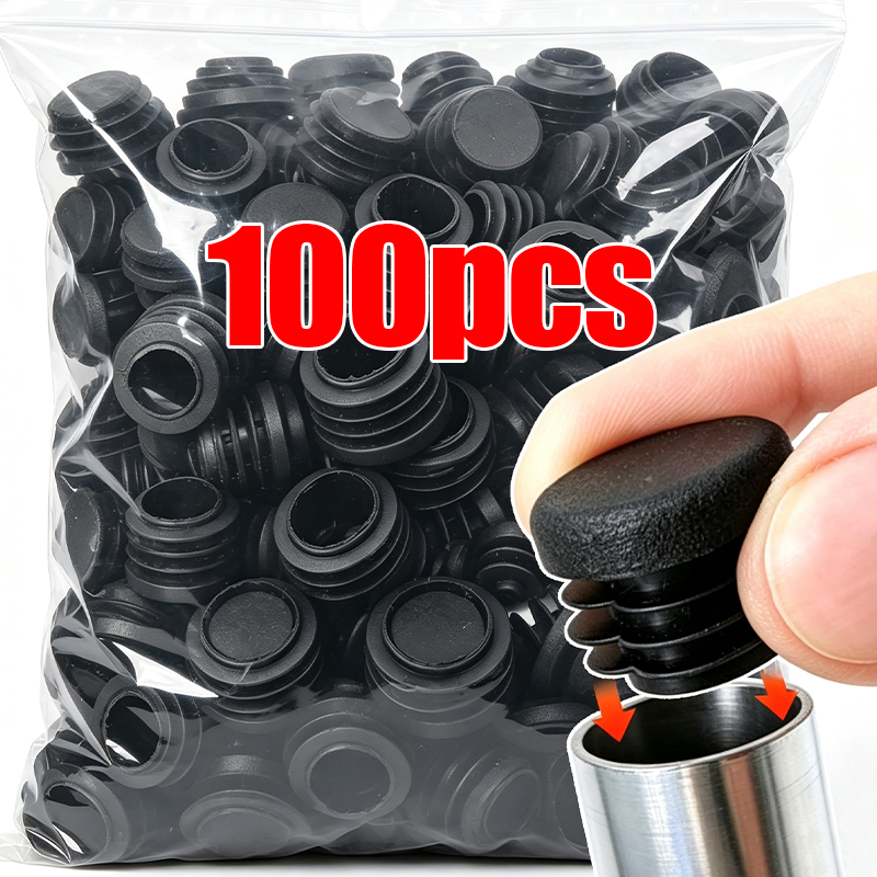 Furniture Hardware Covers - 20-100PCS Stoelpootdoppen Protector Ronde Plastic Eindkappen