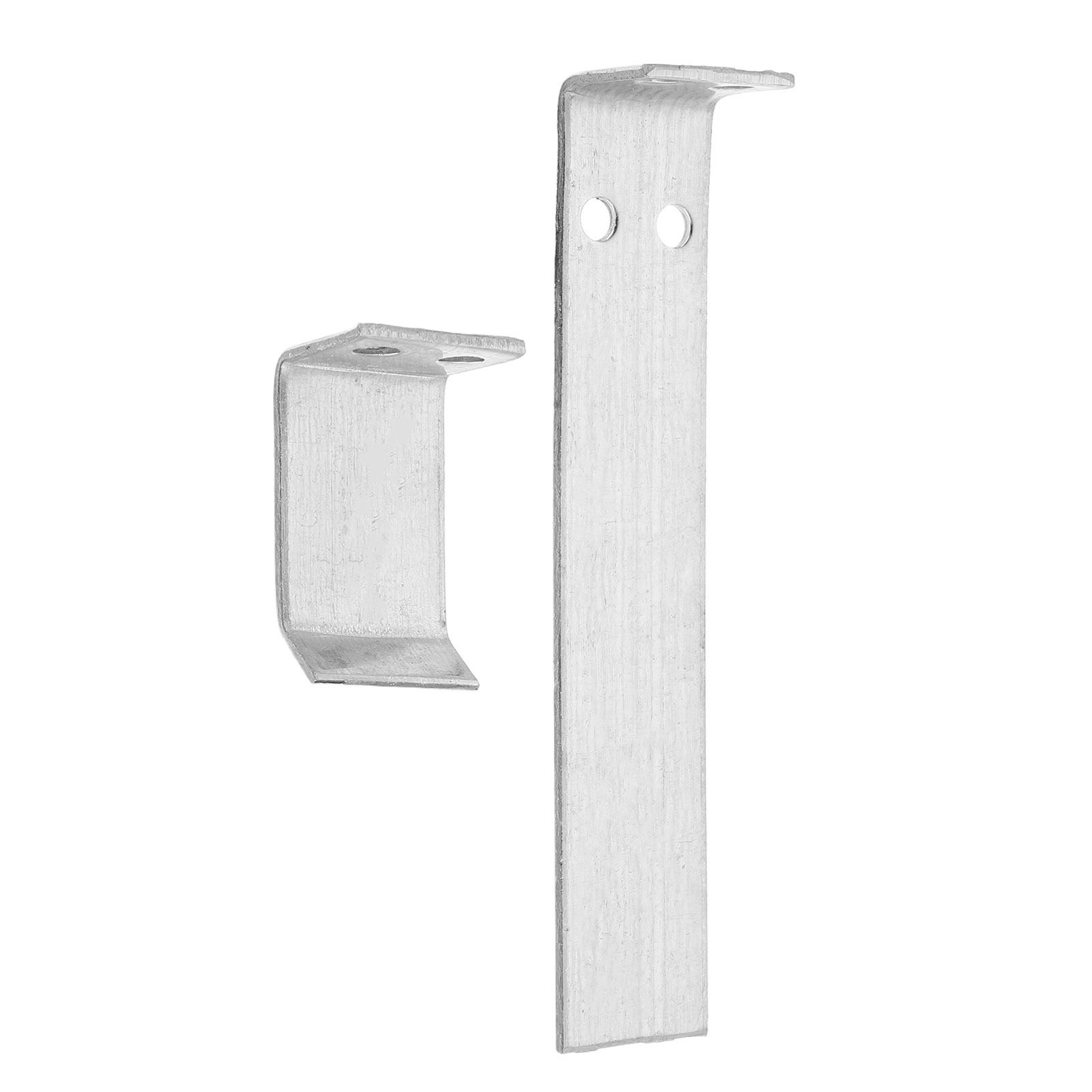 Door Stopper Heavy - 2 stuks garagedeur-begrenzer, metalen roldeur-limietplaat, zware