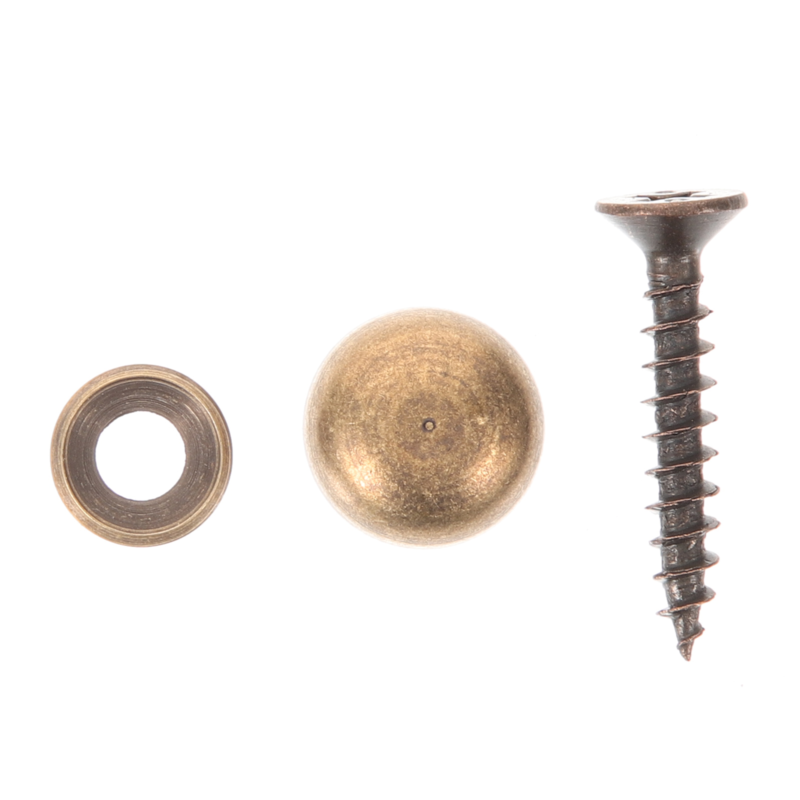 Furniture Hardware Covers - 8 stks 13mm Messing Messing Schroeven