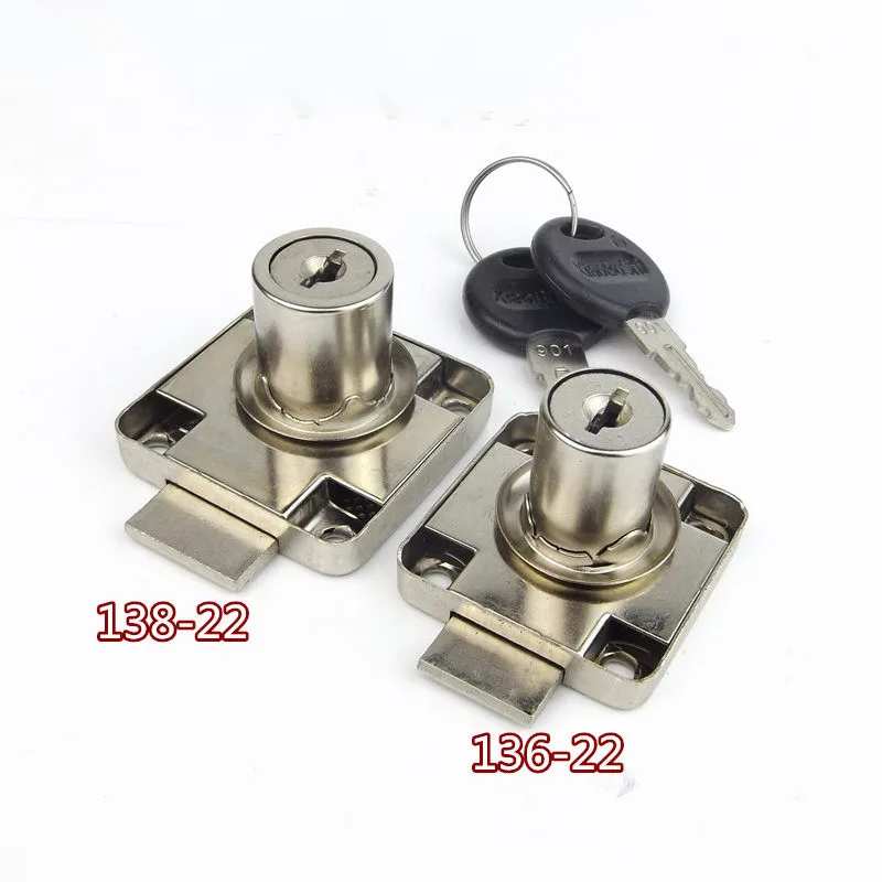 Furniture Hardware Cam Lock - 136 138-22 Mm Lock Core Bureau