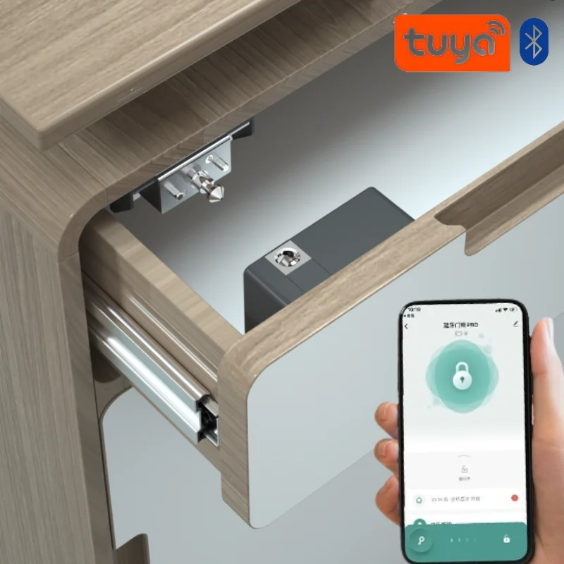 Furniture Hardware Supplies - Tuya Smart Kastdeurslot Keyless Onzichtbaar Elektronisch