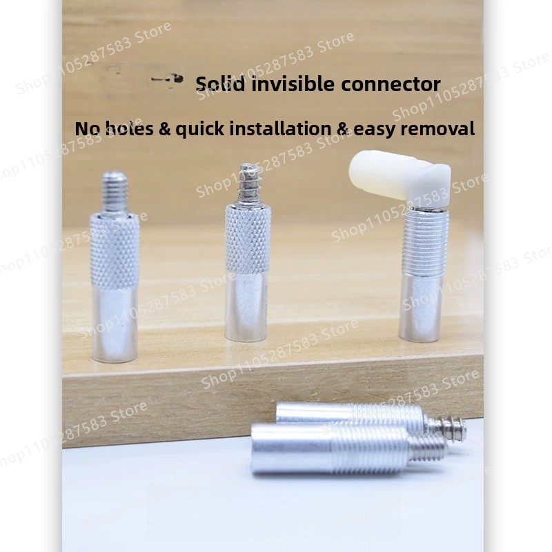 Furniture Screw Type - Solide onzichtbare connector 2-in-1 onzichtbare niet-poreuze
