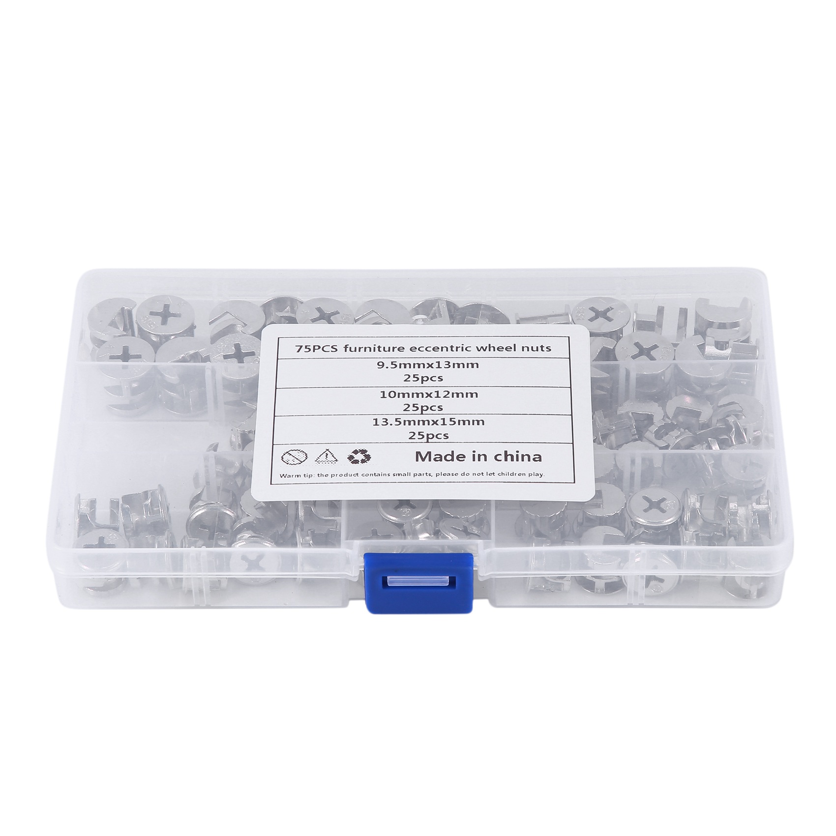 NIEUW HOT Op voorraad - 75 stu - Furniture Hardware Cam Lock recensie en prijs