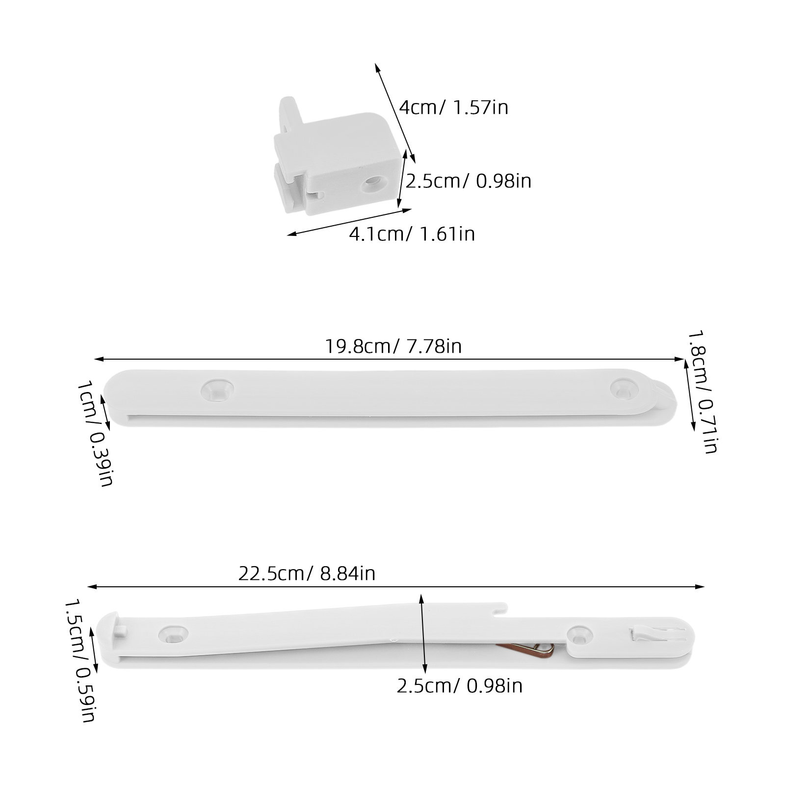 2-delige babybedhekconnectorse - Furniture Hardware Connectors recensie en prijs