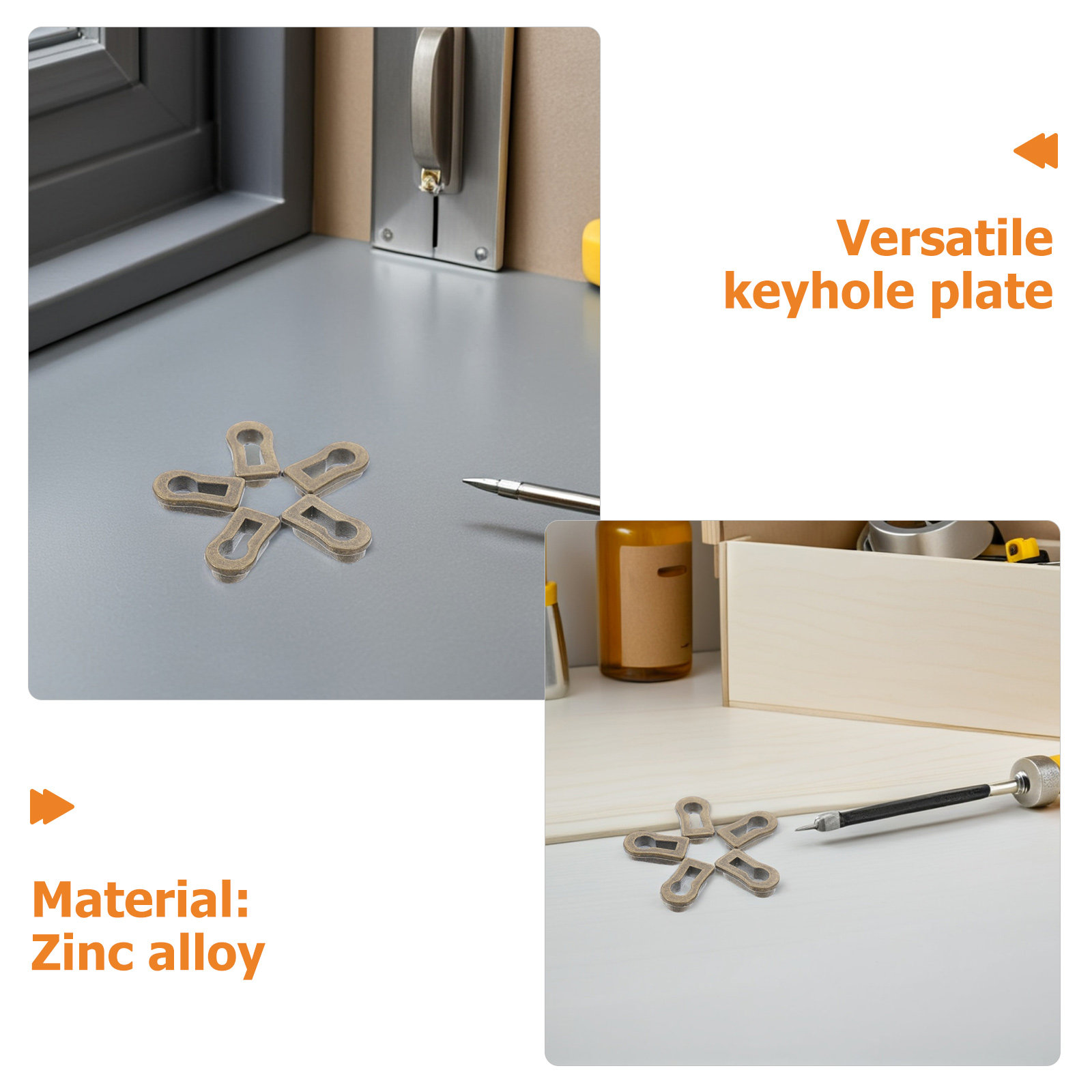 12 Stuks Ovale Zinklegering Sl - Furniture Hardware Supplies recensie en prijs