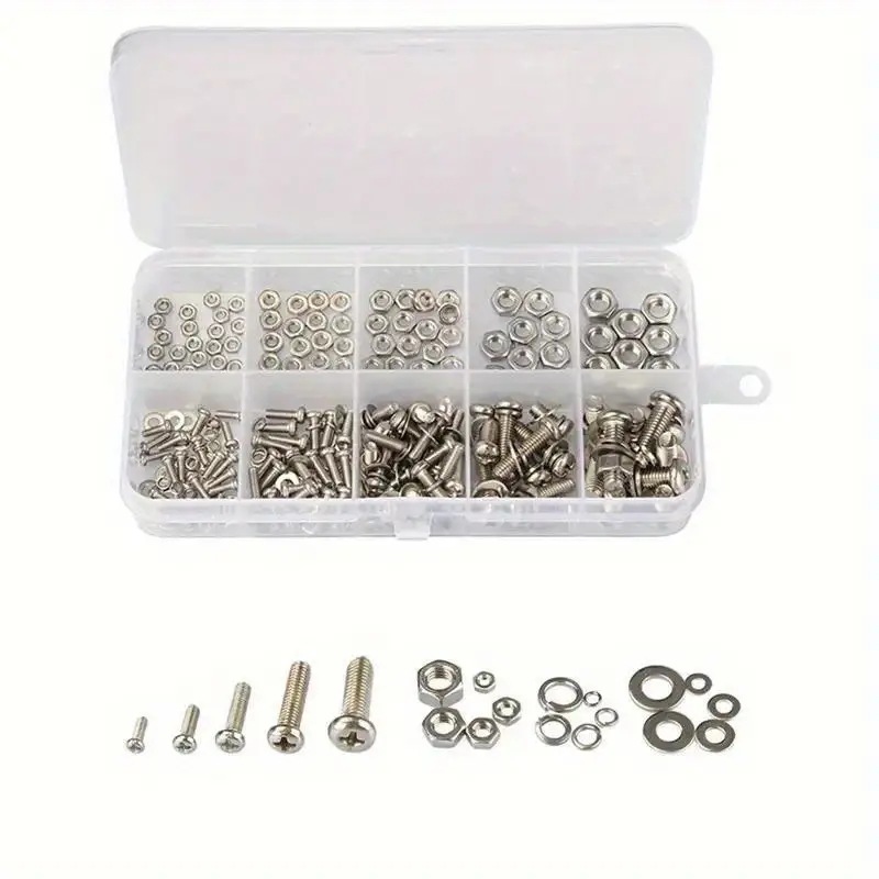 320 STKS Zeskantmoeren & Boute - Furniture Hardware Kit recensie en prijs