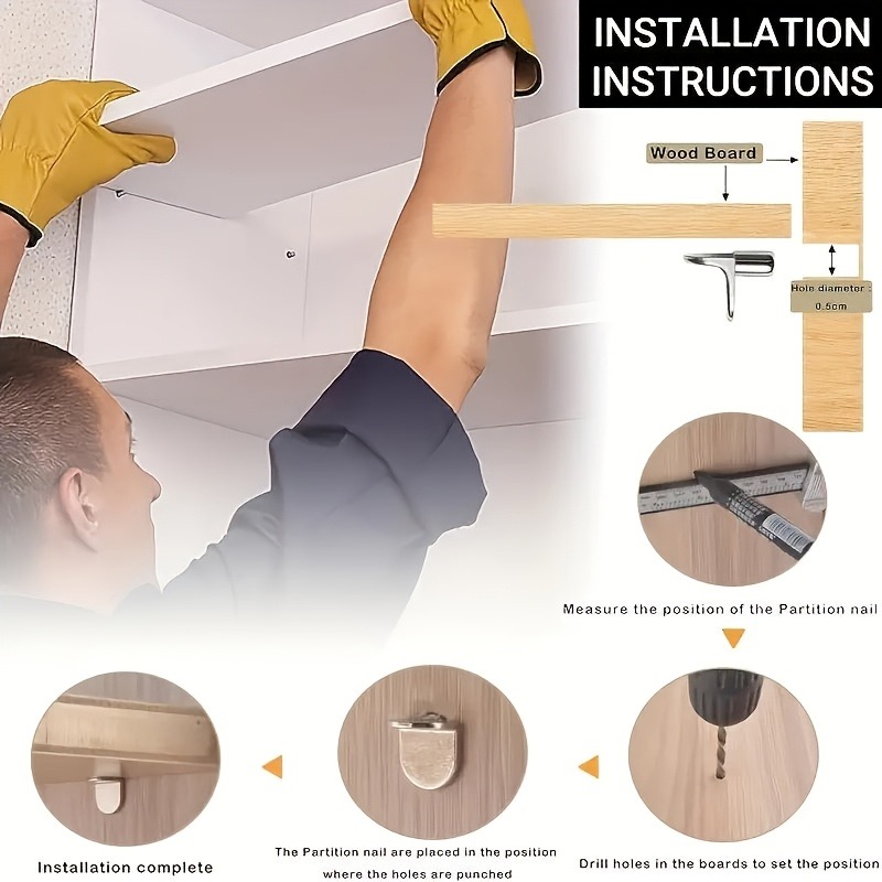 Metalen planksteunen, 2 soorte - Furniture Screw Type recensie en prijs