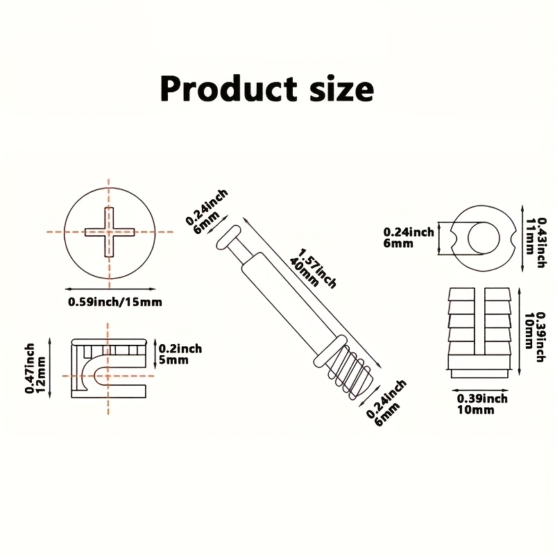 10-50 stuks Heavy-Duty Premium - Furniture Joinery Hardware recensie en prijs