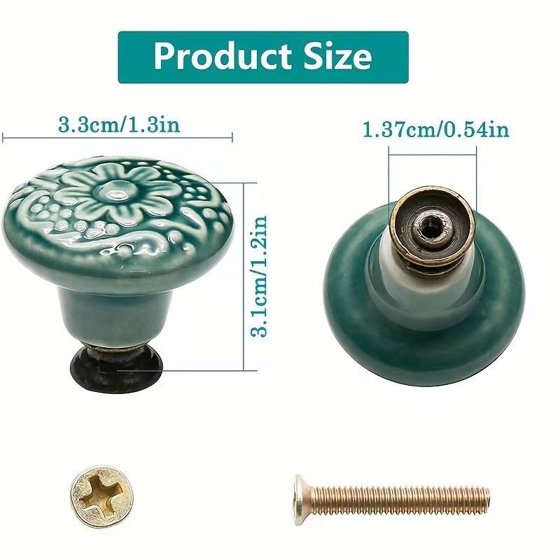 12 stuks keramische kastknoppe - Furniture Hardware Supplies recensie en prijs