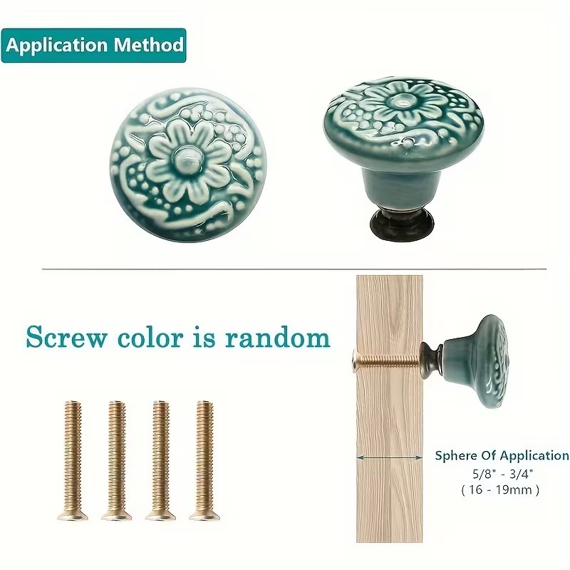 12 stuks keramische kastknoppe - Furniture Hardware Supplies recensie en prijs