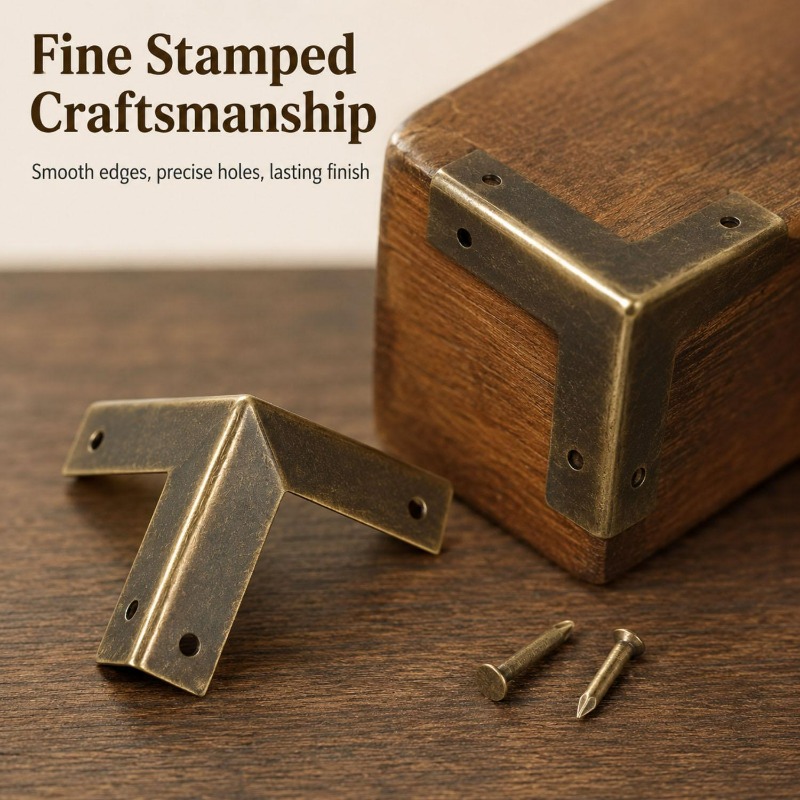 4/16set antieke bronzen hoekbe - Furniture Hardware Covers recensie en prijs