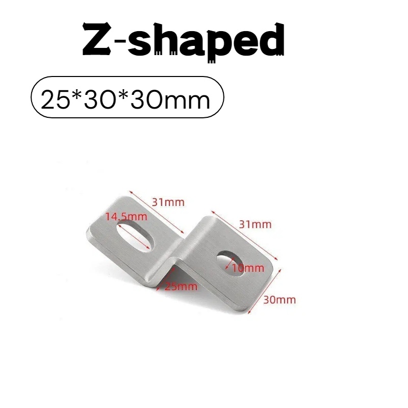 3 mm dikke roestvrijstalen Z-v - Furniture Hardware Connectors recensie en prijs
