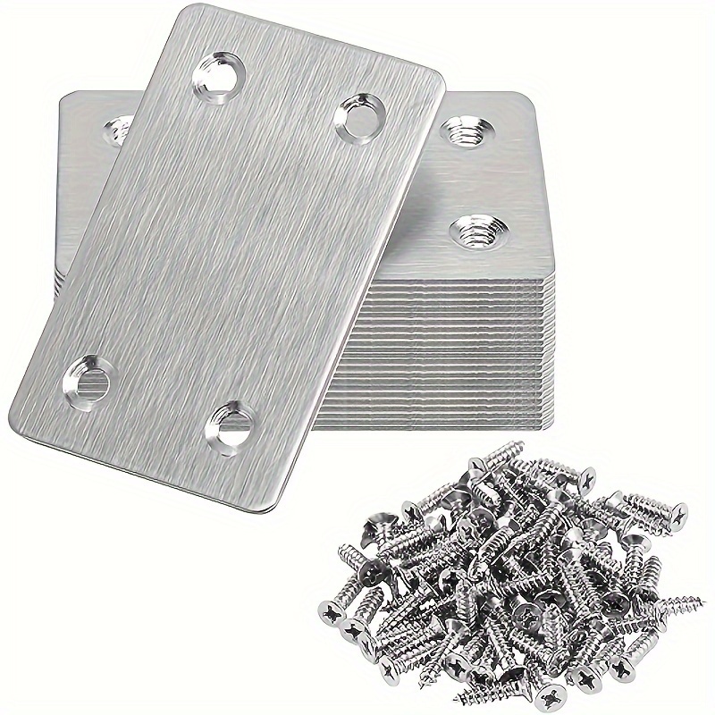 Plat steunstuk, recht type, st - Furniture Screw Type recensie en prijs
