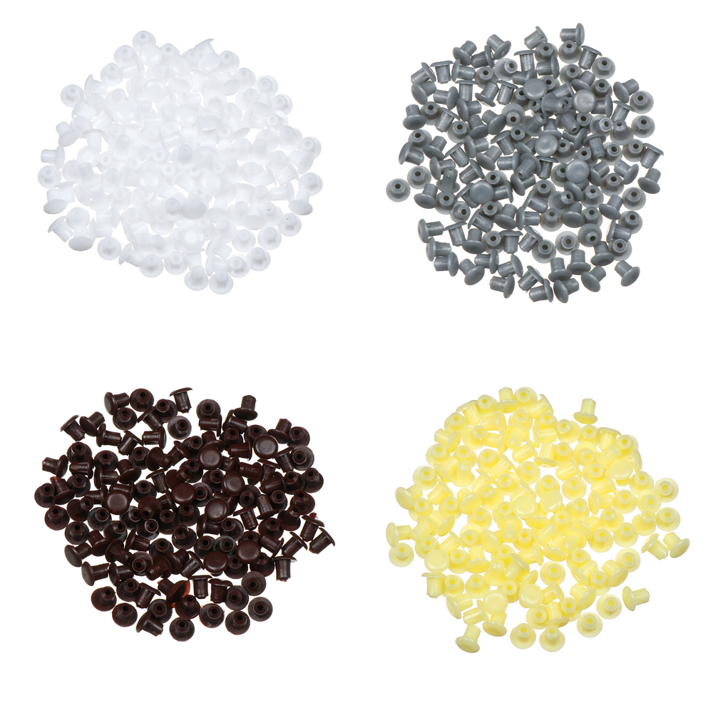 100Pcs 5Mm Plastic Decoratieve - Furniture Hardware Covers recensie en prijs