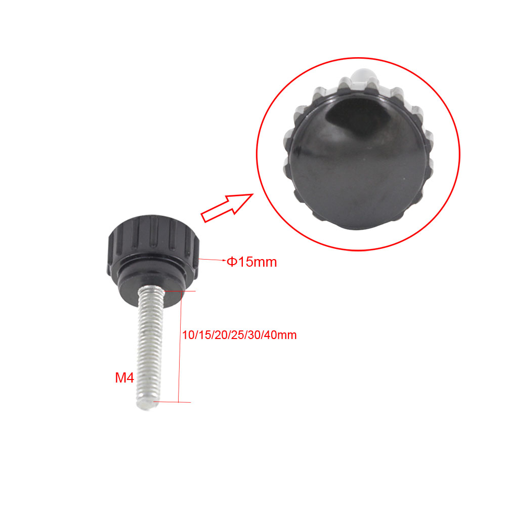 10 stks M4 Draad 15mm Hoofd Ge - Furniture Screw Type recensie en prijs