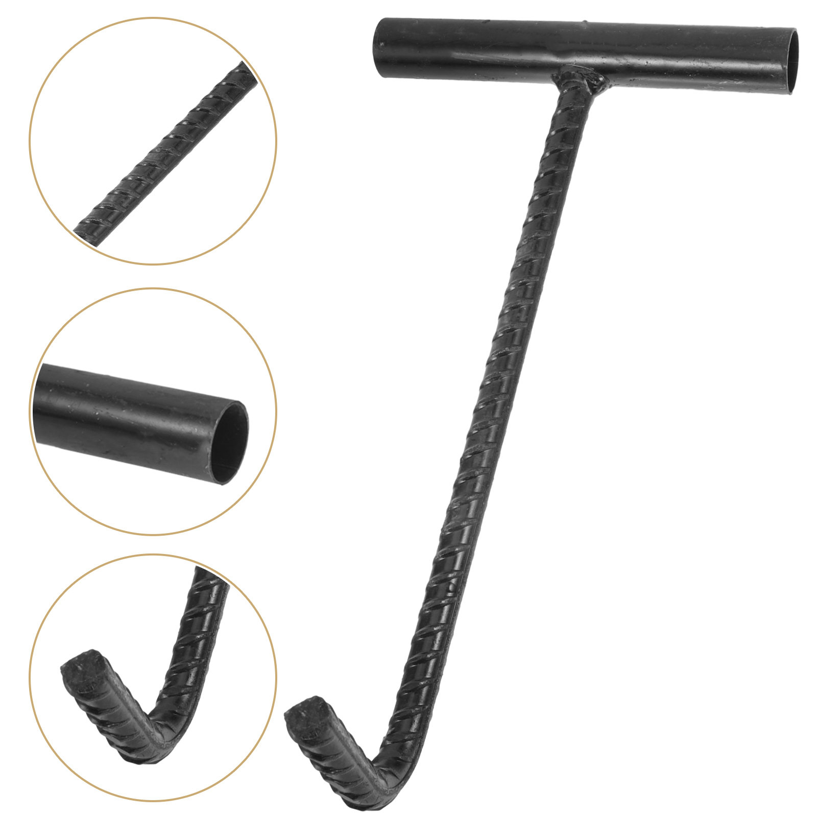 Putdekselhaak T-vormig, zwaar  - Door Stopper Heavy recensie en prijs