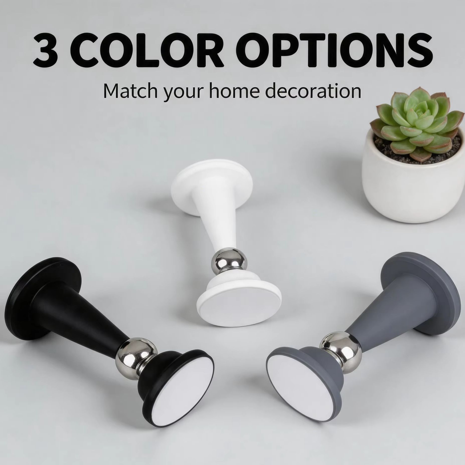 Siliconen deurstopper zonder b - Furniture Hardware Kit recensie en prijs