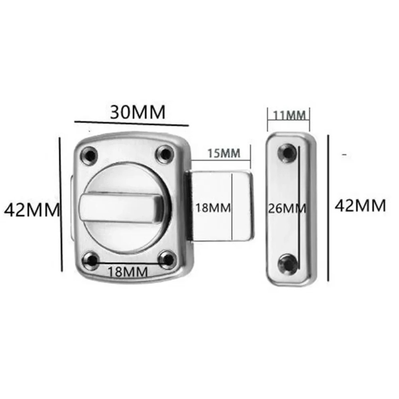 Anti-diefstal gegoten metalen  - Door Stopper Heavy recensie en prijs