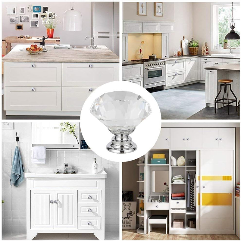 6 Stuks Kastknop Met Schroeven - Furniture Hardware Supplies recensie en prijs