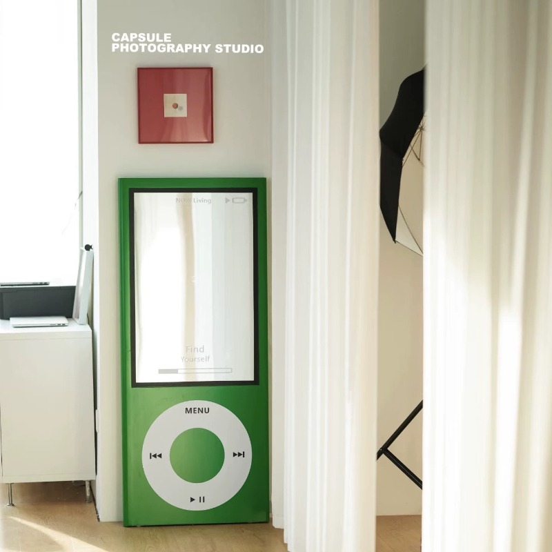 Retro spiegel over de volle le - Furniture And Hardware Shop recensie en prijs