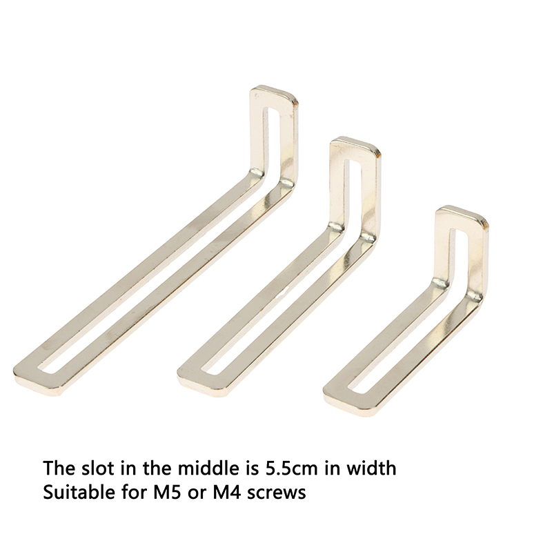 1 Stuk Vernikkelde Hoekbeugel  - Furniture Hardware Connectors recensie en prijs