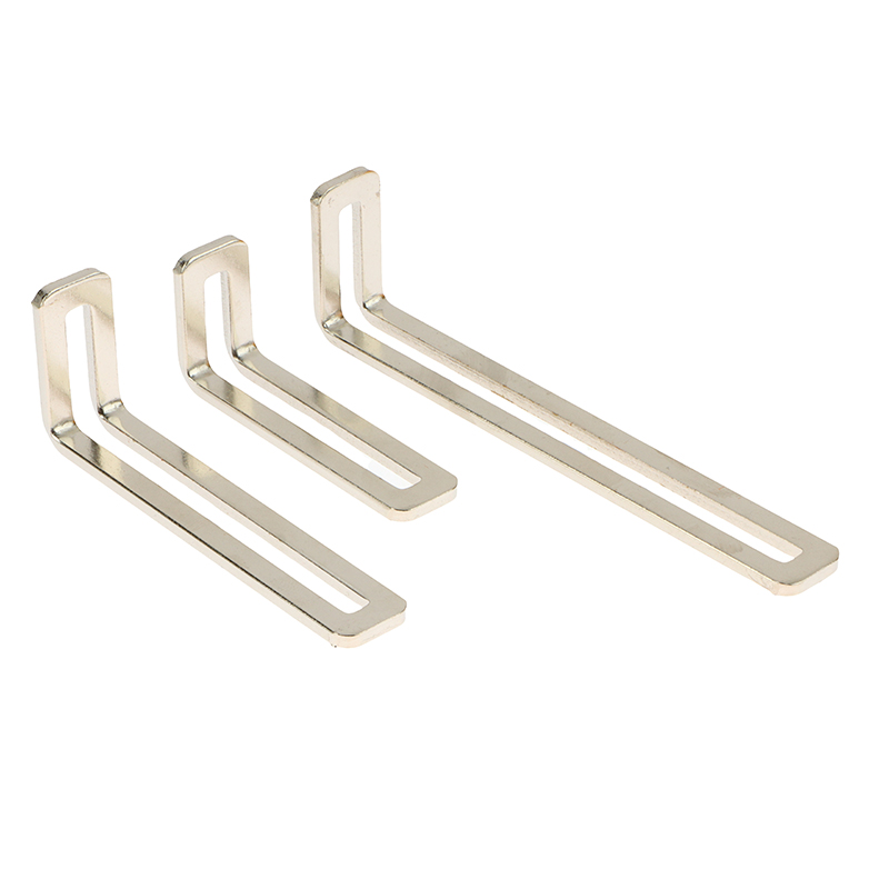 1 Stuk Vernikkelde Hoekbeugel  - Furniture Hardware Connectors recensie en prijs