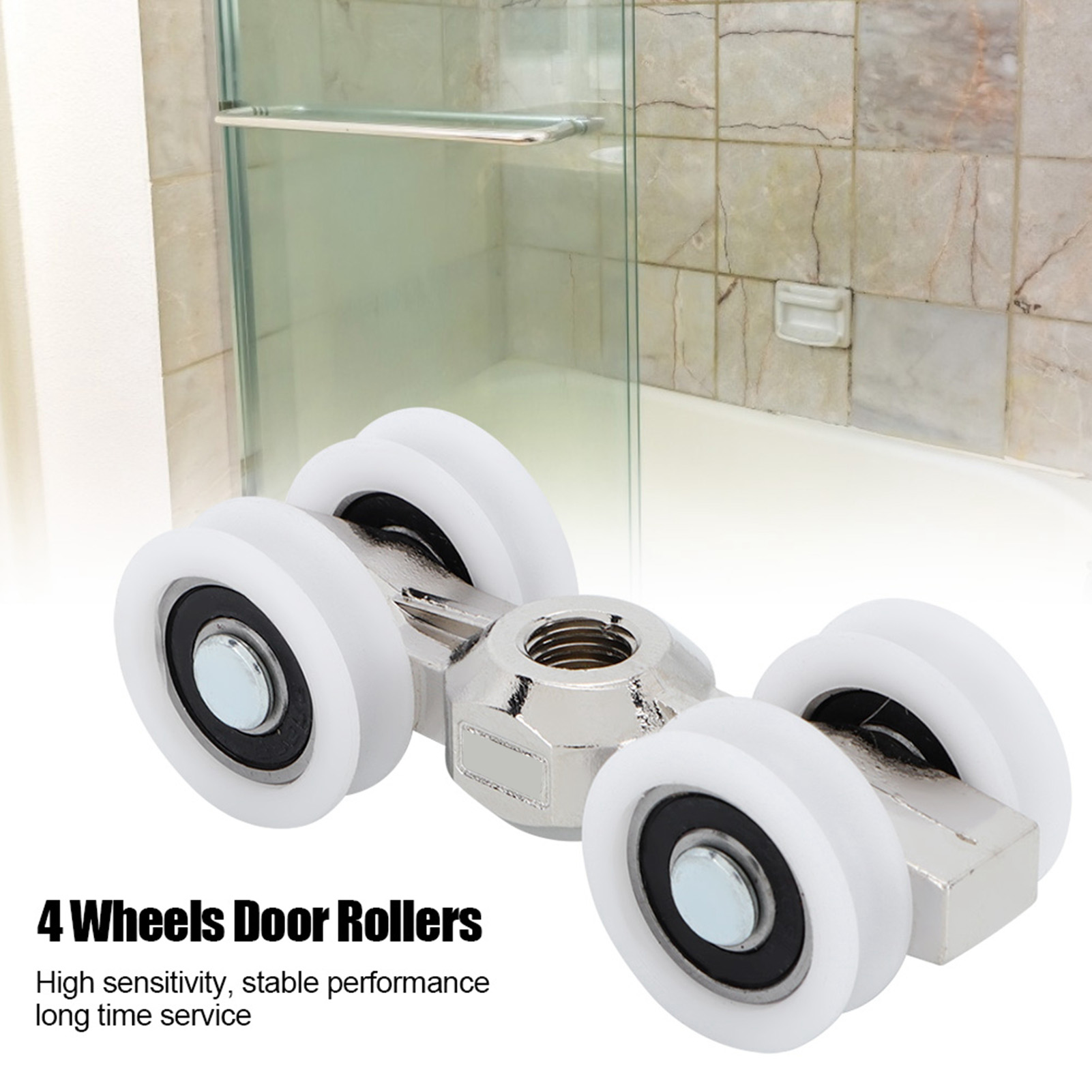 4-wielige schuifdeurrolsysteem - Furniture Hardware Kit recensie en prijs
