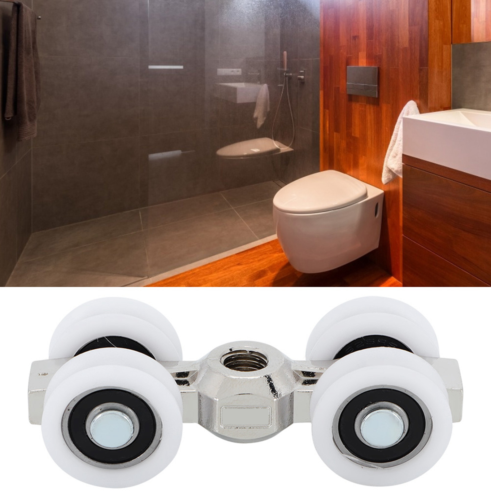 4-wielige schuifdeurrolsysteem - Furniture Hardware Kit recensie en prijs